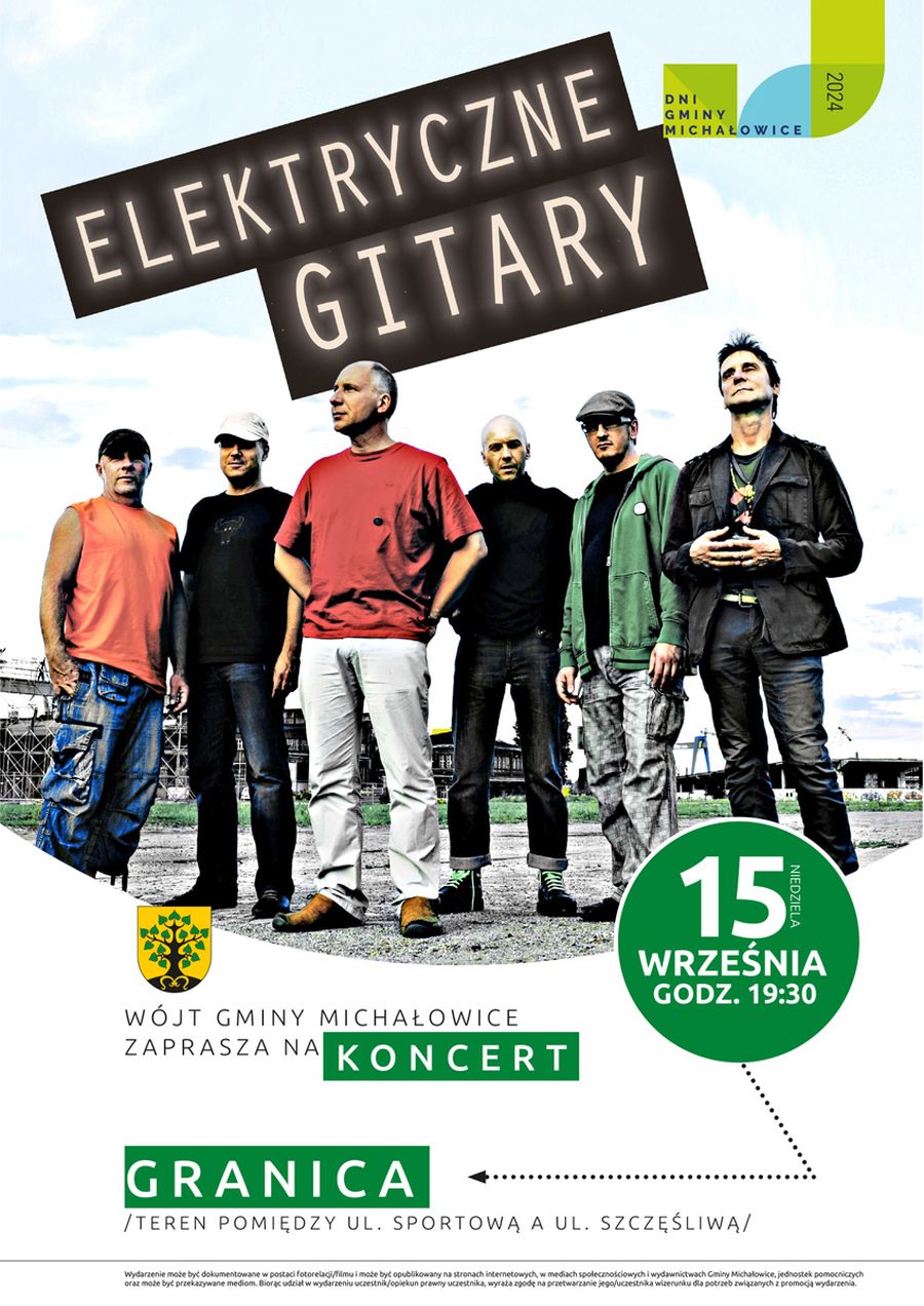 Gmina Michałowice zaprasza 14 - 15 września na Dni Gminy Michałowice 2024
