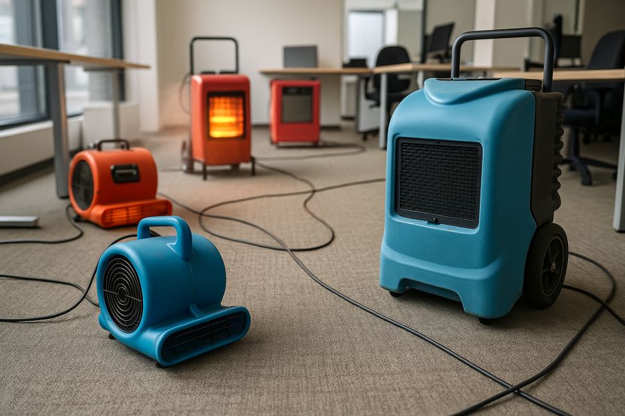 Systemy osuszania przemysłowego: czy inwestycja się opłaca przy dużych zleceniach?