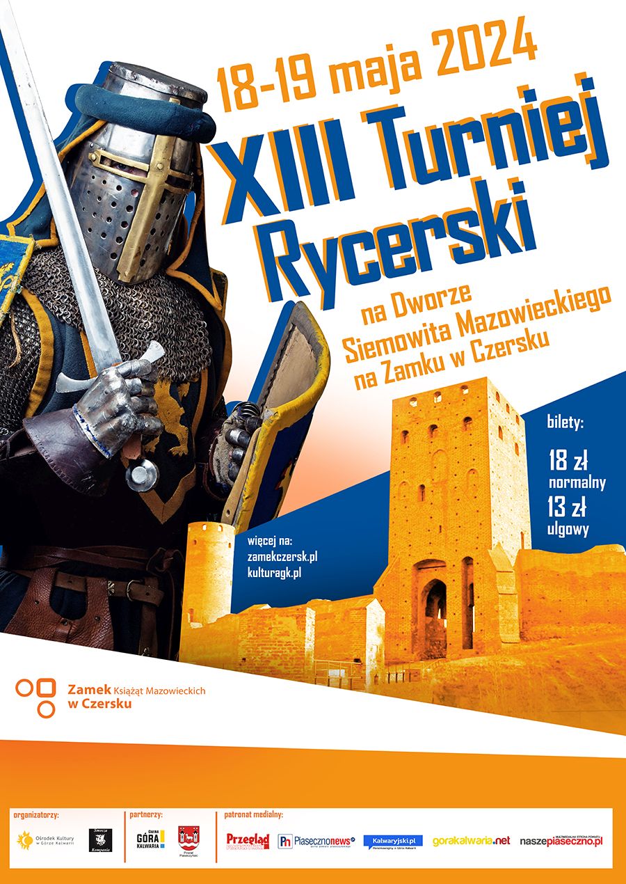 Turniej Rycerski na Zamku w Czersku | 18-19.05.2024